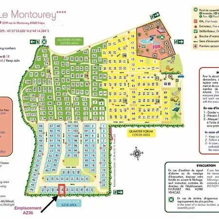 Siblu Le Montourey - Emplacement Az36 Hotel